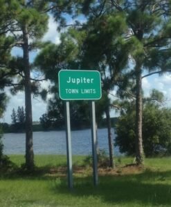 Jupiter town limit